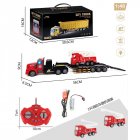 Remote Control Trailer Simulation Double Layer Transport Truck Model Toys For Boys Girls Birthday Gifts QH200-13D