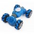 Remote Control Twisting Car Gesture Induction Deformation Drift Stunt Car Model Toys for Boys Birthday Gifts Blue