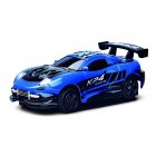 Remote Control Wall Climbing Car Rechargeable Multi-functional 2.4g Remote Control Car With Lights For Kids Gifts blue
