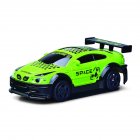 Remote Control Wall Climbing Car Rechargeable Multi-functional 2.4g Remote Control Car With Lights For Kids Gifts green