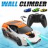 Remote Control Wall Climbing Car Rechargeable Multi functional 2 4g Remote Control Car With Lights For Kids Gifts green