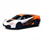 Remote Control Wall Climbing Car Rechargeable Multi-functional 2.4g Remote Control Car With Lights For Kids Gifts orange