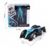 Remote Control Wall Climbing Car 360 Degree Rotation Stunt Vehicle With Light For Boys Girls Christmas Birthday Gifts blue