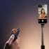 Remote Control Wireless Page Turner Video Scrolling Remote Camera Shutter Remote 10M Control Range For Cell Phone black