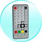 Remote Control for CVOC C46 DVB T Digital TV Receiver for Cars  MPEG 2 
