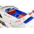 Remote Controlled Racing Boat with 40Km hour top speed  dual motors and included battery pack   Explore the waters of your local pond today