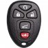 Remote Key Fob Replacement OUC60270 5913421 Keyless Entry Remote Control Key Fob 315Mhz Frequency 5 Button black