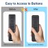 Remote Protective Case Cover Silicone Universal Protective Controller Sleeve Skin Glow In Dark Compatible For BN59 01432A Remote Controls Lake Blue
