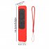 Remote Protective Case Cover Silicone Universal Protective Controller Sleeve Skin Glow In Dark Compatible For BN59 01432A Remote Controls White