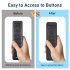 Remote Protective Case Cover Silicone Universal Protective Controller Sleeve Skin Glow In Dark Compatible For BN59 01432A Remote Controls White