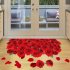 Removable Romantic 3D Roses Pattern Sticker for Bathroom Living Room Wall Floor Decor 60x90CM