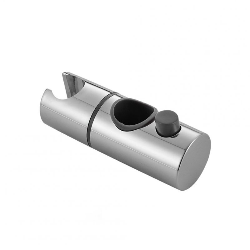 Replacement ABS Chrome Shower Rail Head Slider Holder Adjustable Bracket Bathroom Accessories Aperture 22mm
