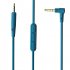 Replacement Audio Cable Wire Cord with Mic for BOSE QuietComfort 25 QC25 Headphones blue