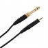 Replacement Audio Cable Compatible For Shure SRH440 840 940 Philips SHP8900 SHP9000 Headphones Cable black