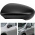 Replacement Door Wing Mirror Cover Left Side Compatible For Qashqai X Trail J10 2007 2014 Automobile Rear View Mirror Housing Covering Cap Accessories black lef