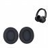 Replacement Ear Pads Compatible For Anker Soundcore Life Q30 Q30bt Earphone Leather Case Sponge Earmuffs black