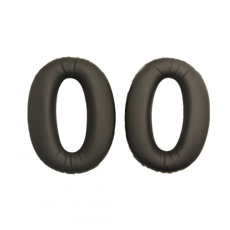 Replacement Earpads Head-mounted Earmuff Earphone Sponge Sleeve Compatible For Sony 1000x Wh-1000xm2 Headphone black