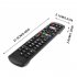 Replacement Led TV Remote Control Controller for Panasonic Smart Led TV Netflix N2qayb Universal Black