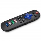 Replacement Remote Control For Roku Smart Led Tv Television For Netflix Youtube Hulu Disney black