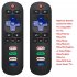 Replacement Remote Control For Roku Smart Led Tv Television For Netflix Youtube Hulu Disney black