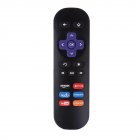 Replacement Remote Control Compatible For Roku 1/2/3/4 4k Hdr Lt Hd Xd Xs Con Netflix Vudu Yout Ube (without Battery) black