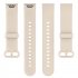 Replacement Watch Band Soft Silicone Strap Bracelet Wristband Compatible For Mi Watch Lite Redmi Watch1 black