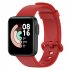 Replacement Watch Band Soft Silicone Strap Bracelet Wristband Compatible For Mi Watch Lite Redmi Watch1 black