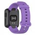 Replacement Watch Band Soft Silicone Strap Bracelet Wristband Compatible For Mi Watch Lite Redmi Watch1 black