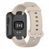 Replacement Watch Band Soft Silicone Strap Bracelet Wristband Compatible For Mi Watch Lite Redmi Watch1 black