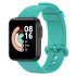 Replacement Watch Band Soft Silicone Strap Bracelet Wristband Compatible For Mi Watch Lite Redmi Watch1 black