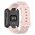 Replacement Watch Band Soft Silicone Strap Bracelet Wristband Compatible For Mi Watch Lite Redmi Watch1 black