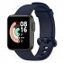 Replacement Watch Band Soft Silicone Strap Bracelet Wristband Compatible For Mi Watch Lite Redmi Watch1 black