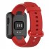 Replacement Watch Band Soft Silicone Strap Bracelet Wristband Compatible For Mi Watch Lite Redmi Watch1 black