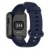 Replacement Watch Band Soft Silicone Strap Bracelet Wristband Compatible For Mi Watch Lite Redmi Watch1 ink blue