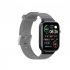 Replacement Watch Band Soft Silicone Strap Sports Bracelet Wristband Compatible For Mibro T1 Smart Watch White