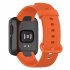 Replacement Watch Band Soft Silicone Strap Bracelet Wristband Compatible For Mi Watch Lite Redmi Watch1 ink blue