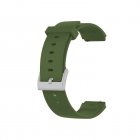 Replacement Watch Band Soft Silicone Strap Sports Bracelet Wristband Compatible For Mibro T1 Smart Watch army green