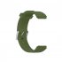 Replacement Watch Band Soft Silicone Strap Sports Bracelet Wristband Compatible For Mibro T1 Smart Watch army green