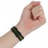 Replacement Watch Band Striped Silicone Strap Wristband Compatible For Amazfit Gtr4 Gts3 Garmin Watch Black blue 22mm