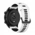 Replacement Watch Band Striped Silicone Strap Wristband Compatible For Amazfit Gtr4 Gts3 Garmin Watch Black blue 22mm