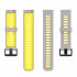 Replacement Watch Band Striped Silicone Strap Wristband Compatible For Amazfit Gtr4 Gts3 Garmin Watch Black blue 22mm