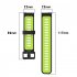 Replacement Watch Band Striped Silicone Strap Wristband Compatible For Amazfit Gtr4 Gts3 Garmin Watch Black blue 22mm