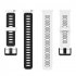 Replacement Watch Band Striped Silicone Strap Wristband Compatible For Amazfit Gtr4 Gts3 Garmin Watch Black blue 22mm