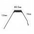 Replacement Watchband Sweat proof Comfortable Soft Silicone Strap Compatible For Samsung Galaxy Fit2 R220 black