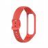 Replacement Watchband Sweat proof Comfortable Soft Silicone Strap Compatible For Samsung Galaxy Fit2 R220 black