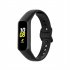 Replacement Watchband Sweat proof Comfortable Soft Silicone Strap Compatible For Samsung Galaxy Fit2 R220 Pink