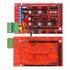 Reprap Ramps 1 4 Kit with Mega 2560 r3   Heatbed MK2B   12864 LCD Controller   DRV8825  Mechanical Switch  Cables for 3D Printer 1 set