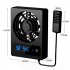 Reptile Fan Crawl Space Vent Fan With Automatic Switch Clear Numbers Available Humidity Settings Fan Dehumidifier For Rainforest Ecological Tanks Fahrenheit      