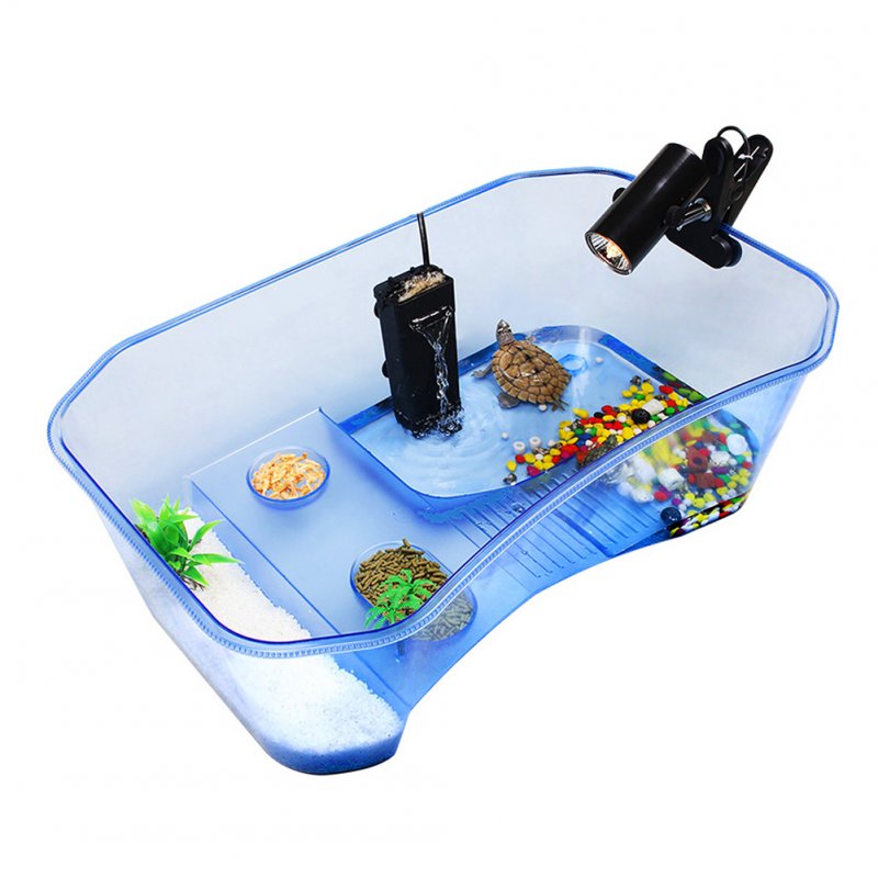 Turtle tank turtle breeding box blue