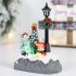 Resin Decorative  Ornament Christmas Decorations Small House Micro landscape Snowman street light